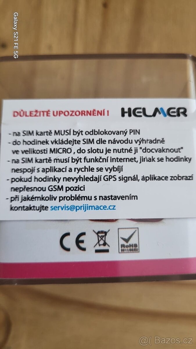 Prodám chytré dětské hodinky Helmer - 10