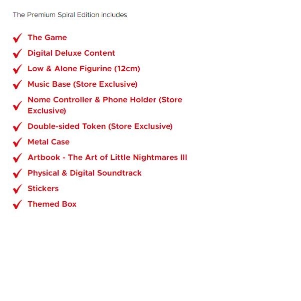 LITTLE NIGHTMARES III PREMIUM SPIRAL EDITION NOVÉ - 10