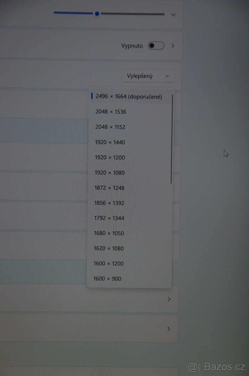 Microsoft Surface Laptop 3 černý i5/8GB/SSD 256GB/dotyk - 10