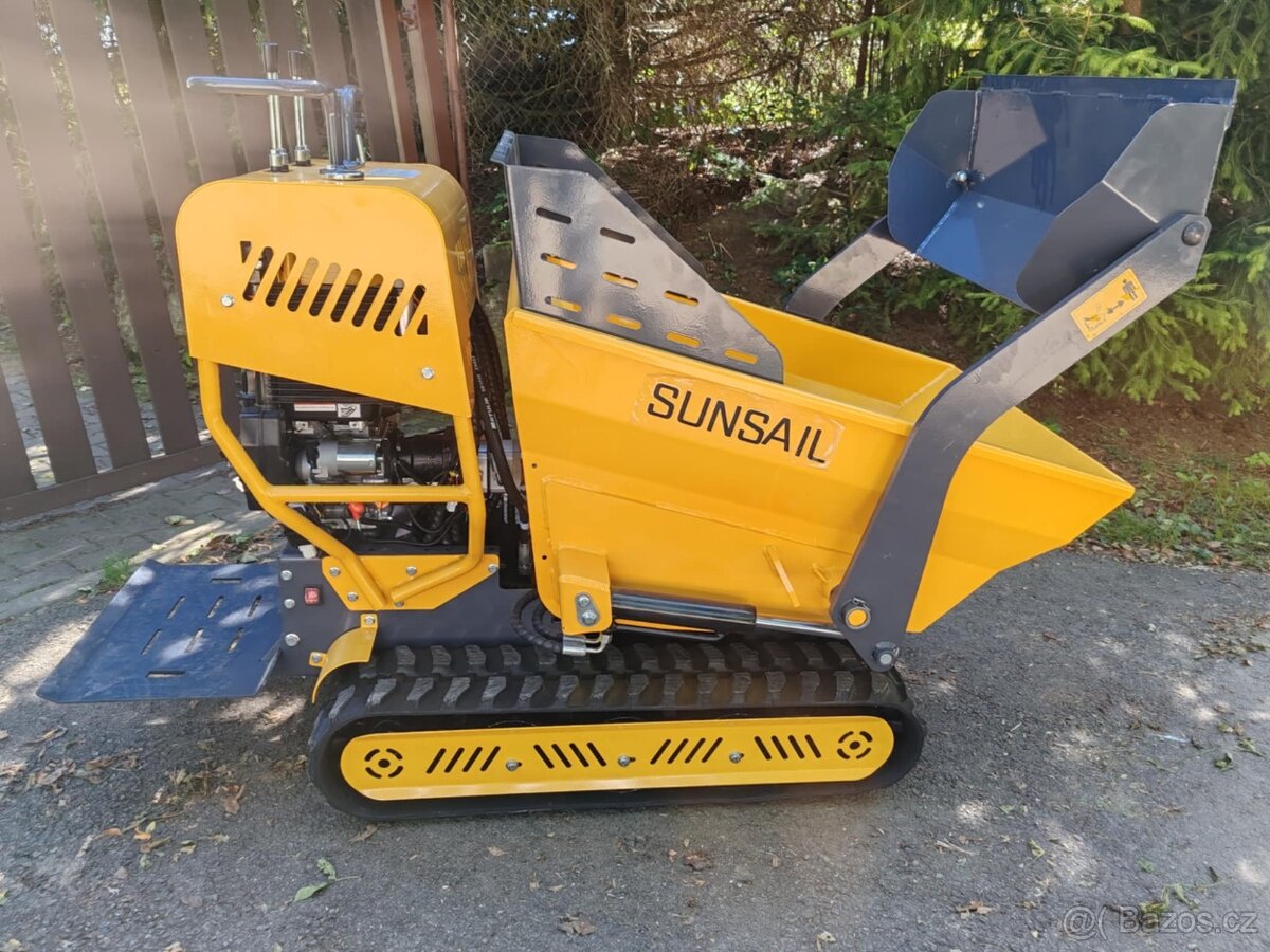 Samonakládací minidumper YFD-50, motor RATO - 10