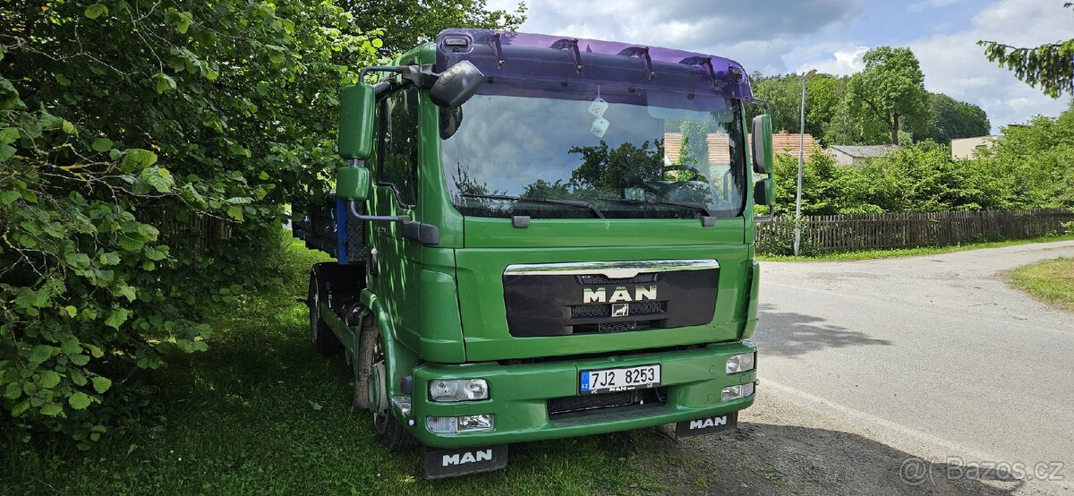 Man TGL 12.220 hákový nosič kontejnerů - 10