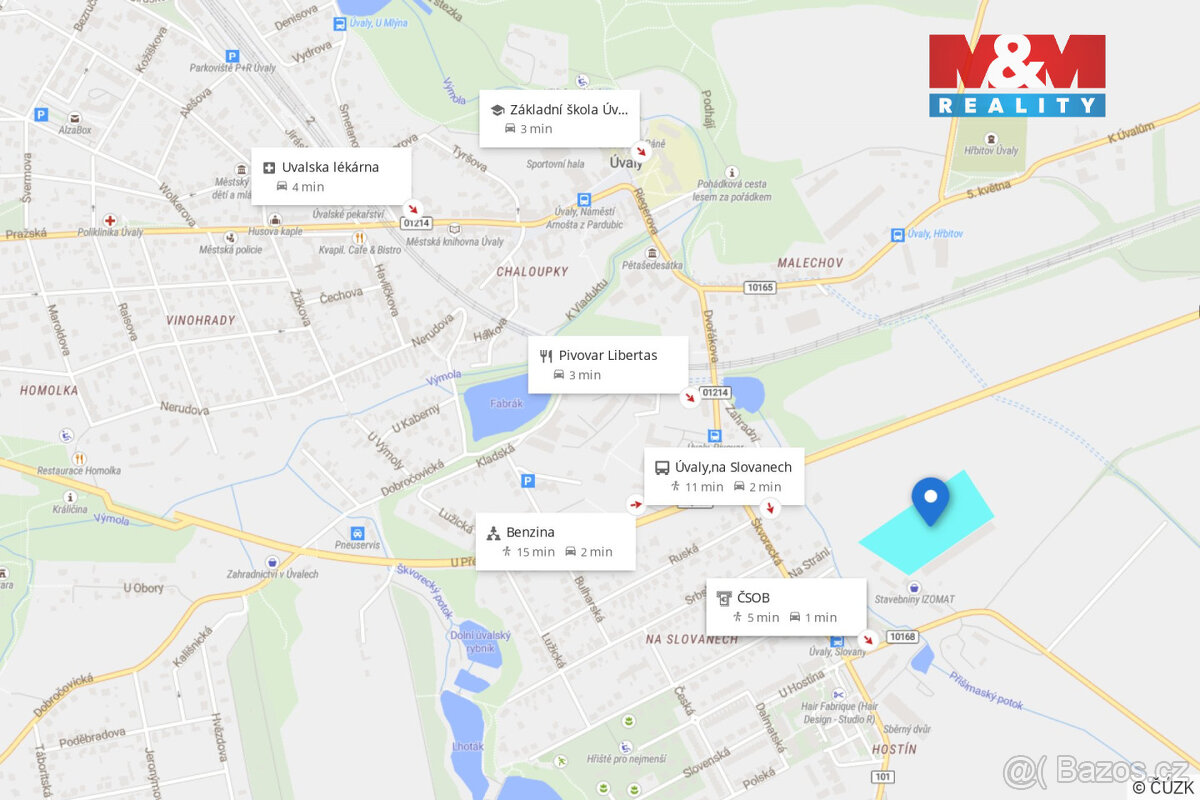 Prodej pole, 18876 m², Úvaly - 10