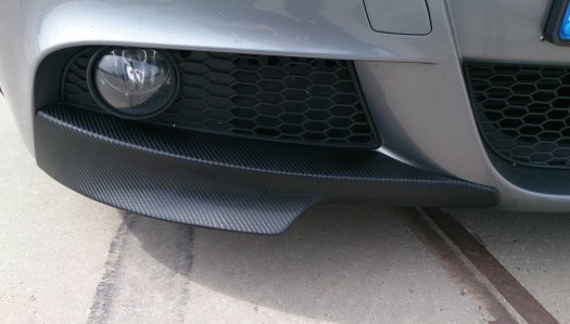 podSpoiler listy naraznik bmw e90 e91 predface Lci Mpaket - 10