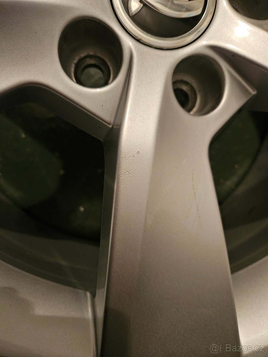 Originální ALU disky 16" ŠKODA EVORA 5x100 ET46 - 10