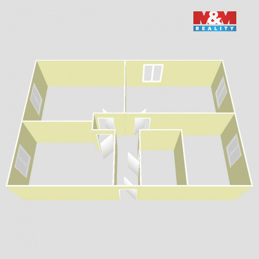 Prodej bytu 3+1, 82 m², OV, Bílina, ul. Sídliště Za Chlumem - 10