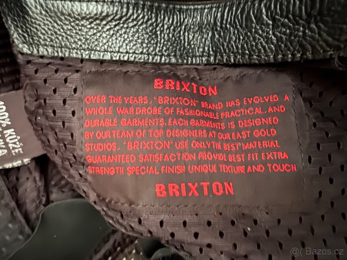 Kožená motokombinéza Brixton - 10