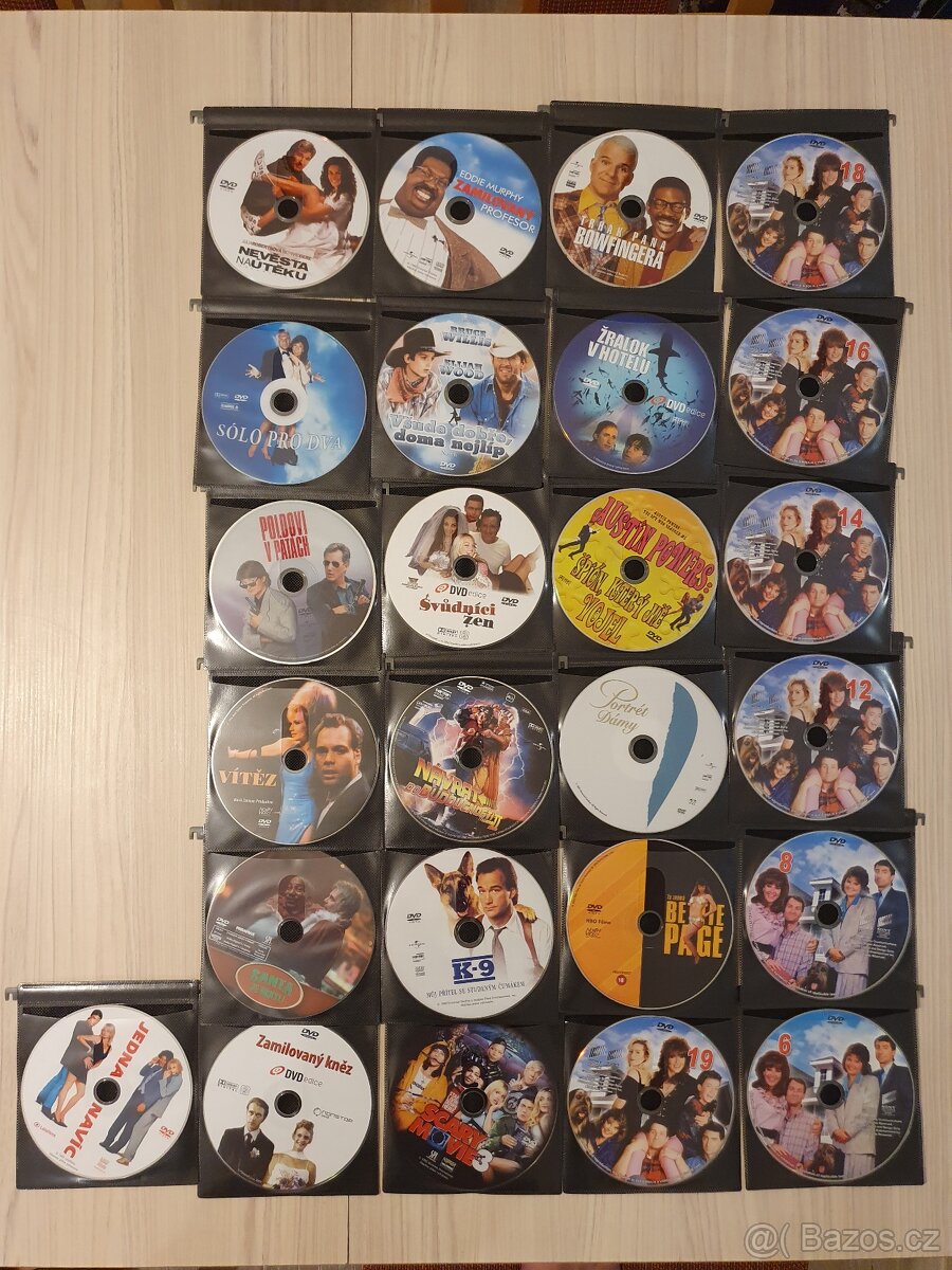 DVD 195 ks, nehrané, v krabici - 10