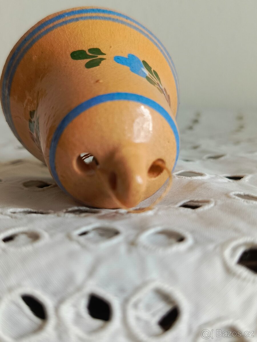 KERAMICKÉ ZDOBENÉ ZVONKY - 4 KS - 10