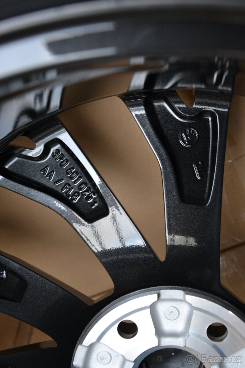 Nová zimní Alu sada Škoda Superb III, IV 235/40 R19 Bridg. - 10