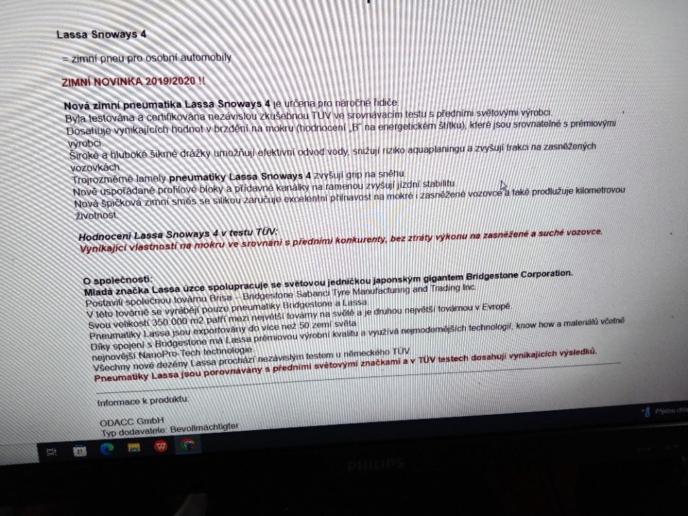 195/60 R15 Lassa Snoways 4 Zimní pneumatiky - 10