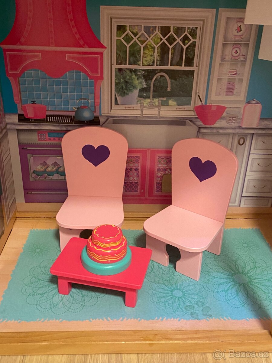 165cm domeček pro panenky - 10