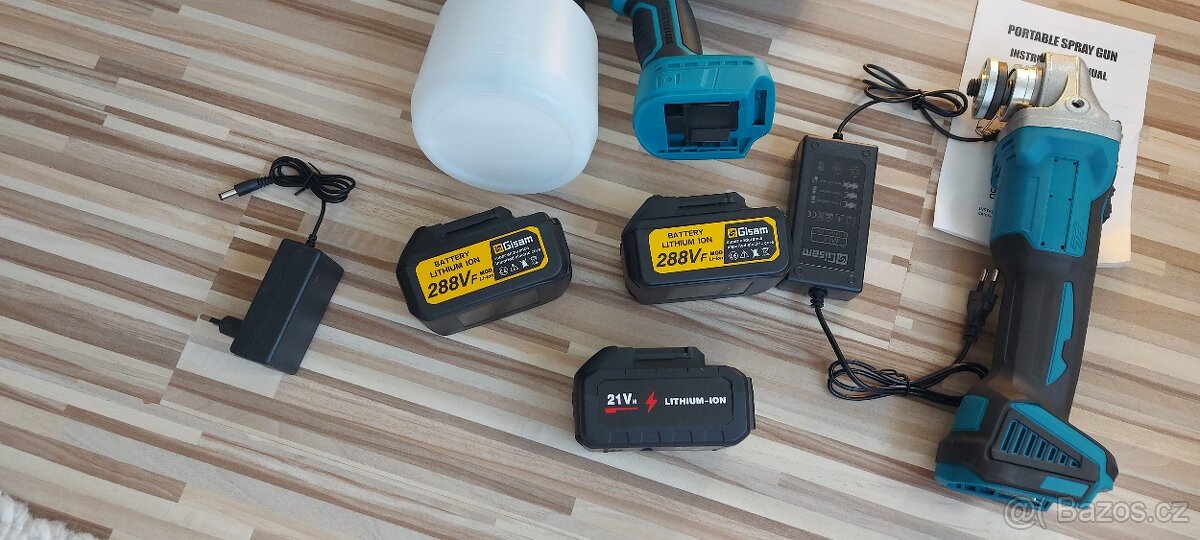 Akumulátory pro nářadí z Číny-Makita 18V/ 5.0Ah, nové. - 10