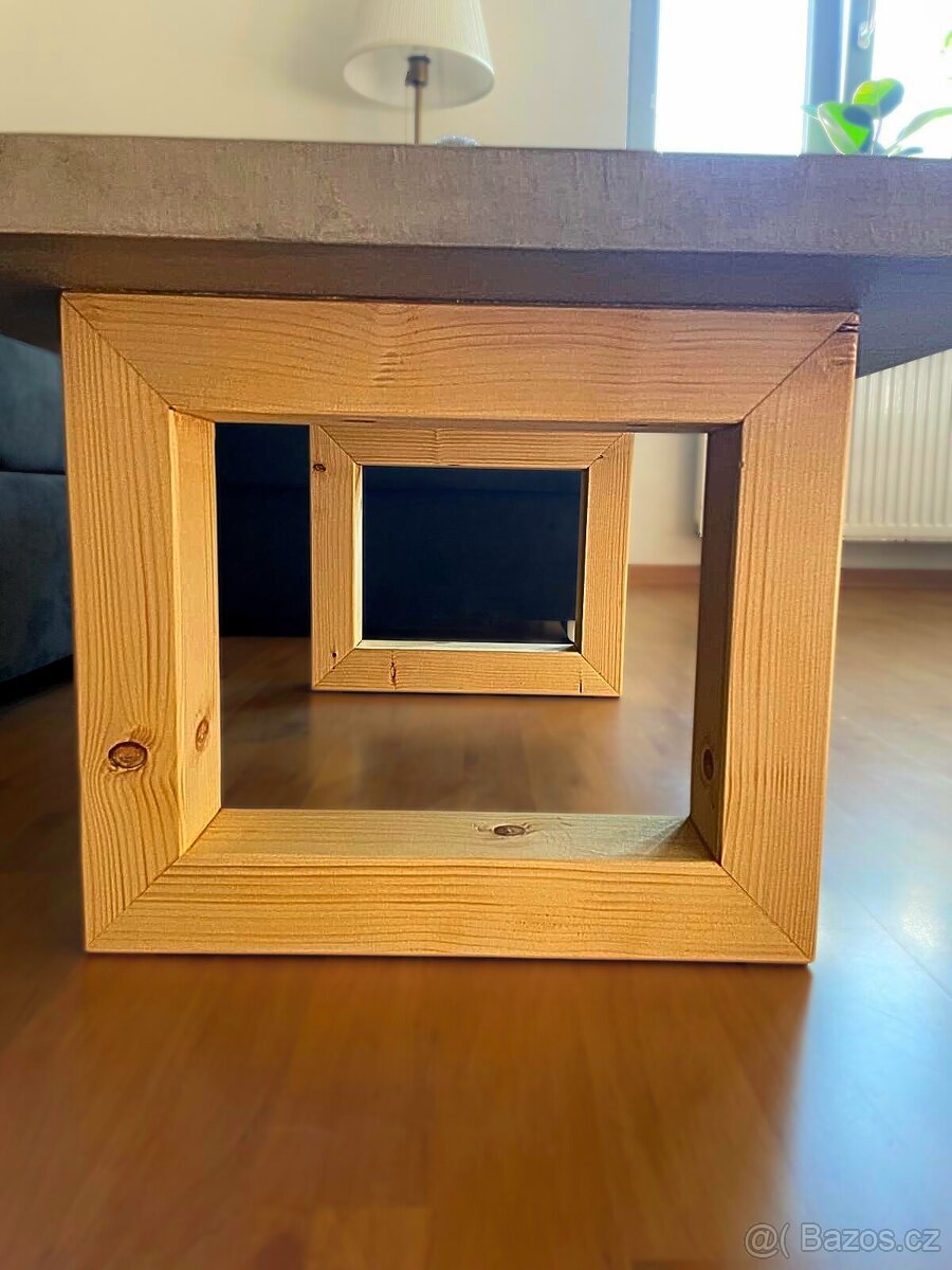 Designový konferenční stůl z microcementu - 10