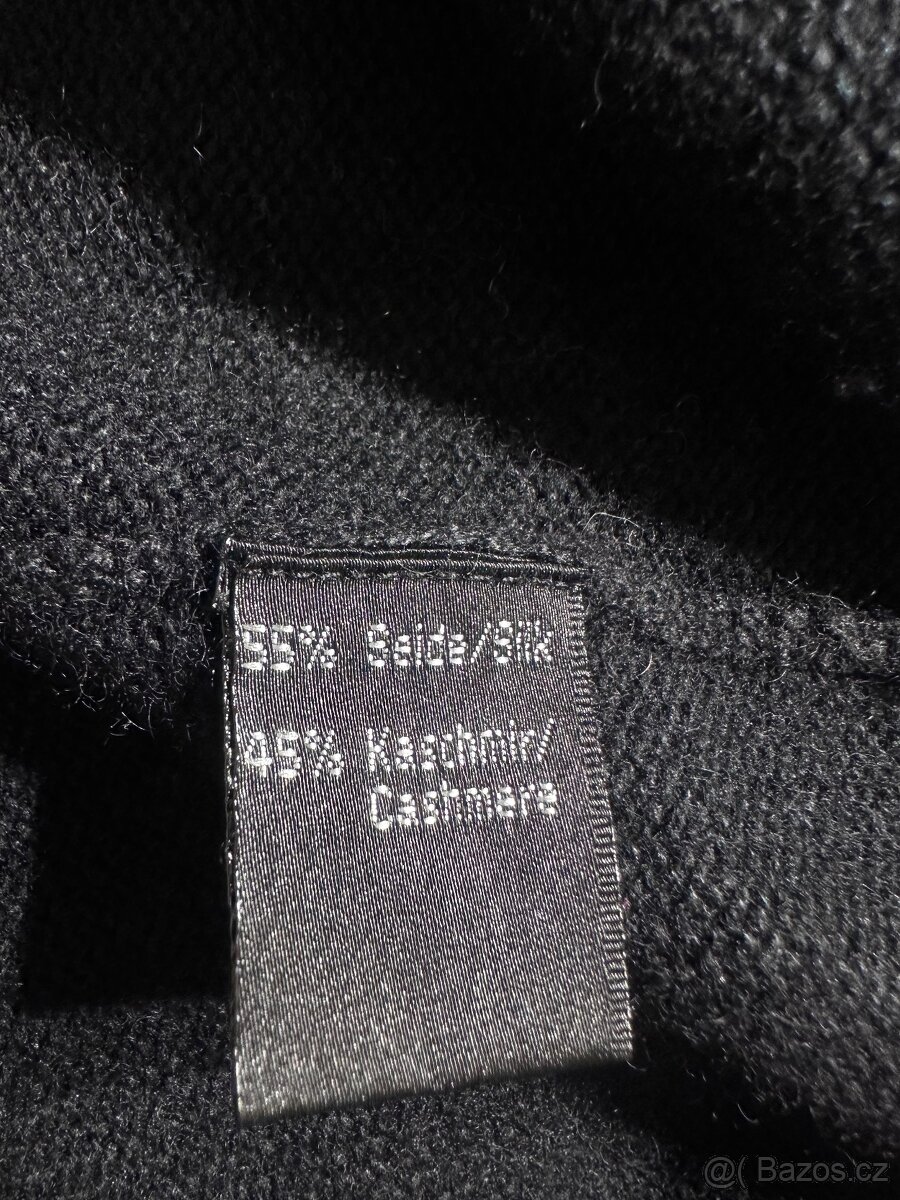 Hedvábné Kašmírový svetr Vel L-XL - 10