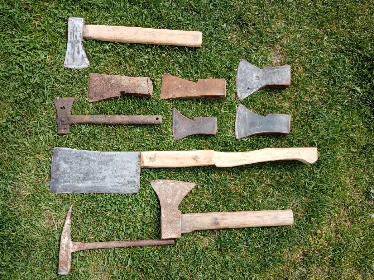 Staré sekery, sekerky - 10
