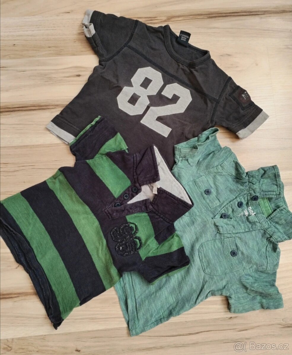 Balík oblečení velikost 80 - 10