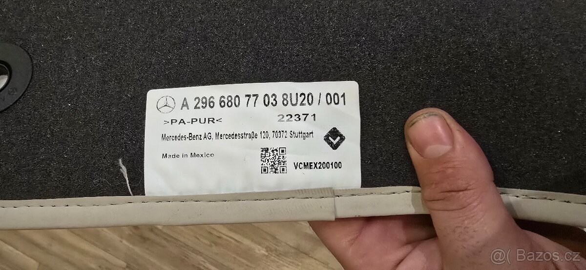 Origo koberce Mercedes EQS SUV - 10