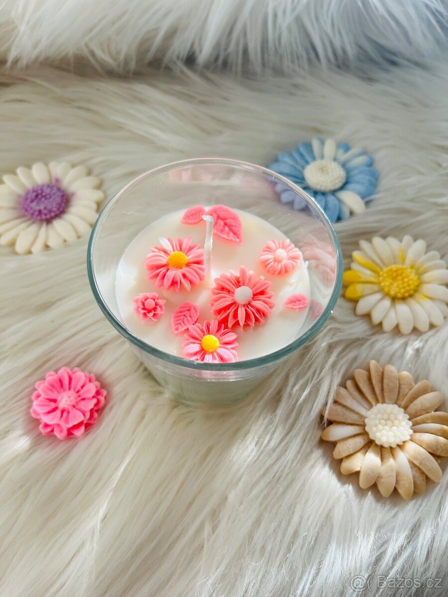 Sójové svíčky, home made - 10