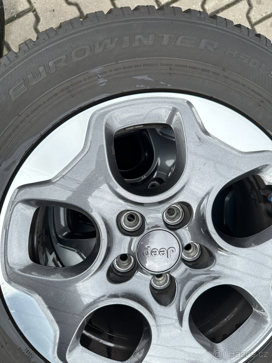 Kompletní alu JEEP 5x110r16+215/65r16 zimní - 10