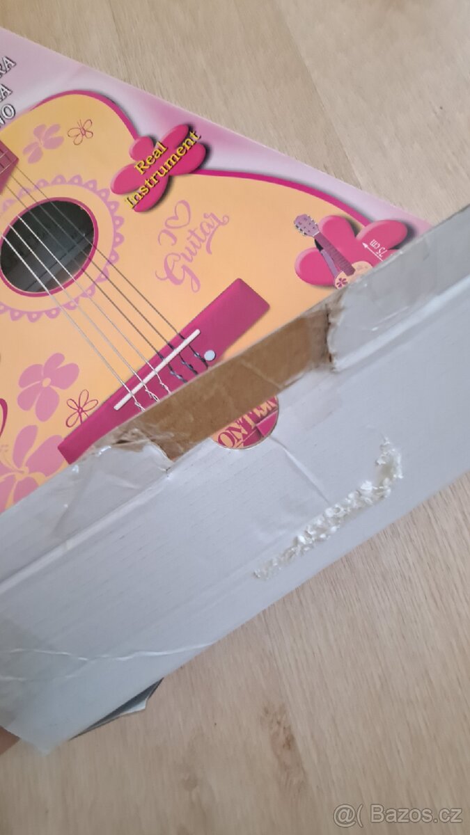 Dřevěná kytara Bontempi - 10