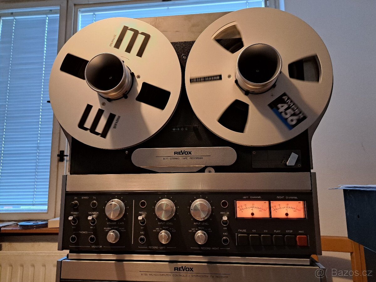 Revox B-77 top stav s příslušenstvím - 10