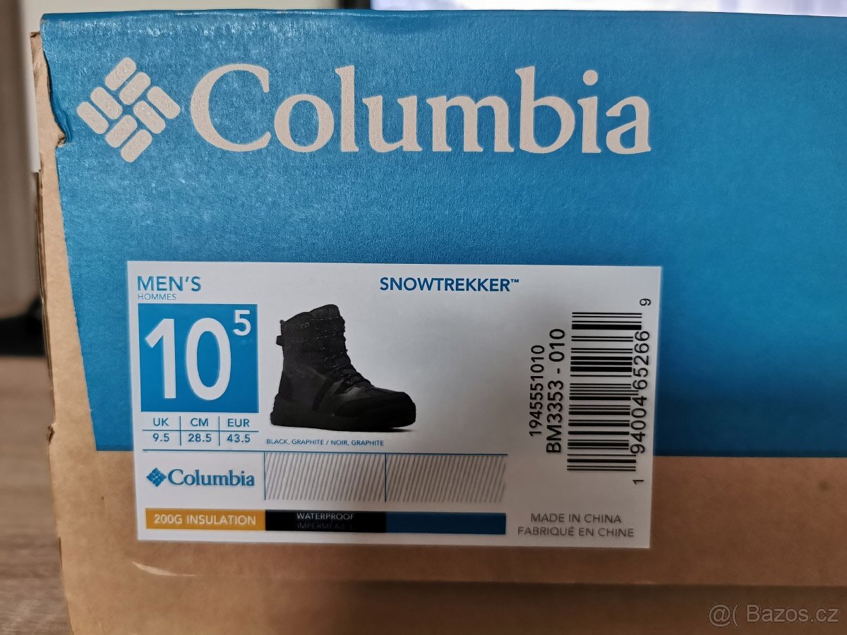 Pánské Boty Columbia Snowtrekker vel. EUR 43.5 - 10