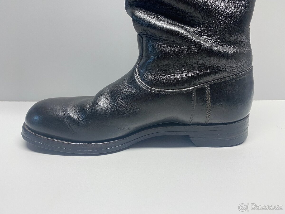 boty vojenské holinky rajtky stará uniforma československo - 10