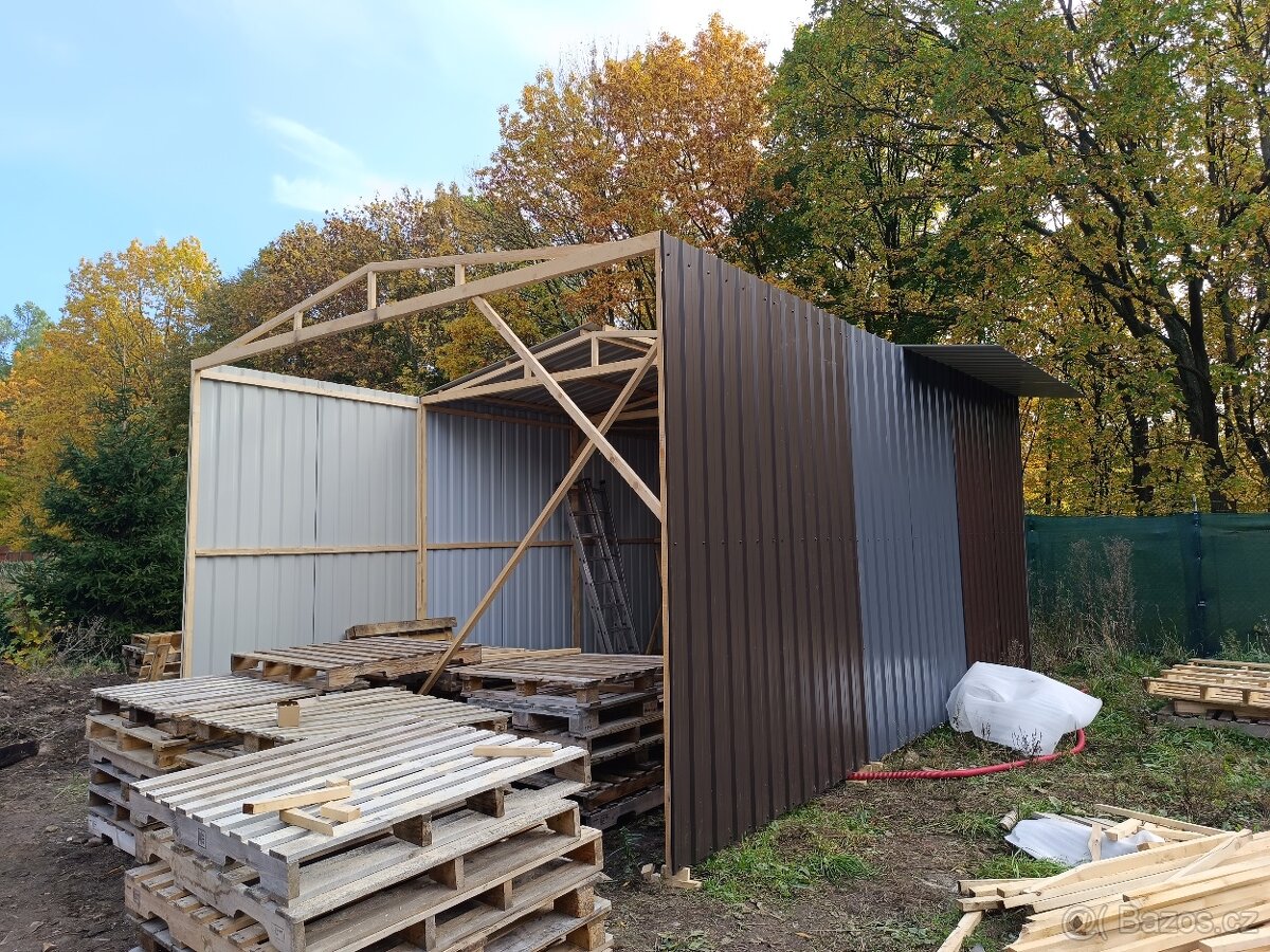 Prodám novou plechovou halu 7 x 4,5 m - 10