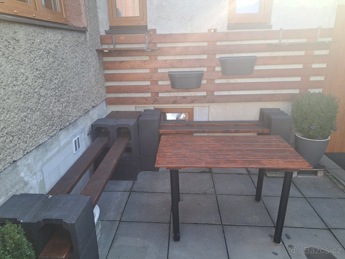 Lavice+stůl - 10