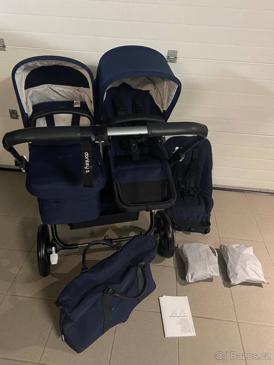 Jak NOVY Bugaboo Donkey 5 Classic navy - 10