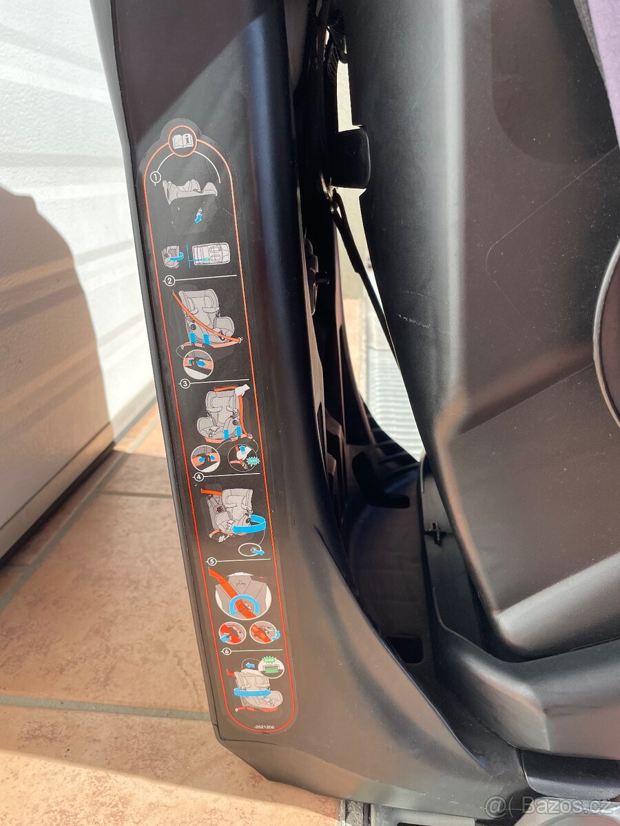 Autosedačka s ISOFixem otočná do strany - 10