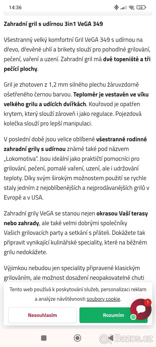 Gril s udírnou 3in1 VeGA 349 - 10