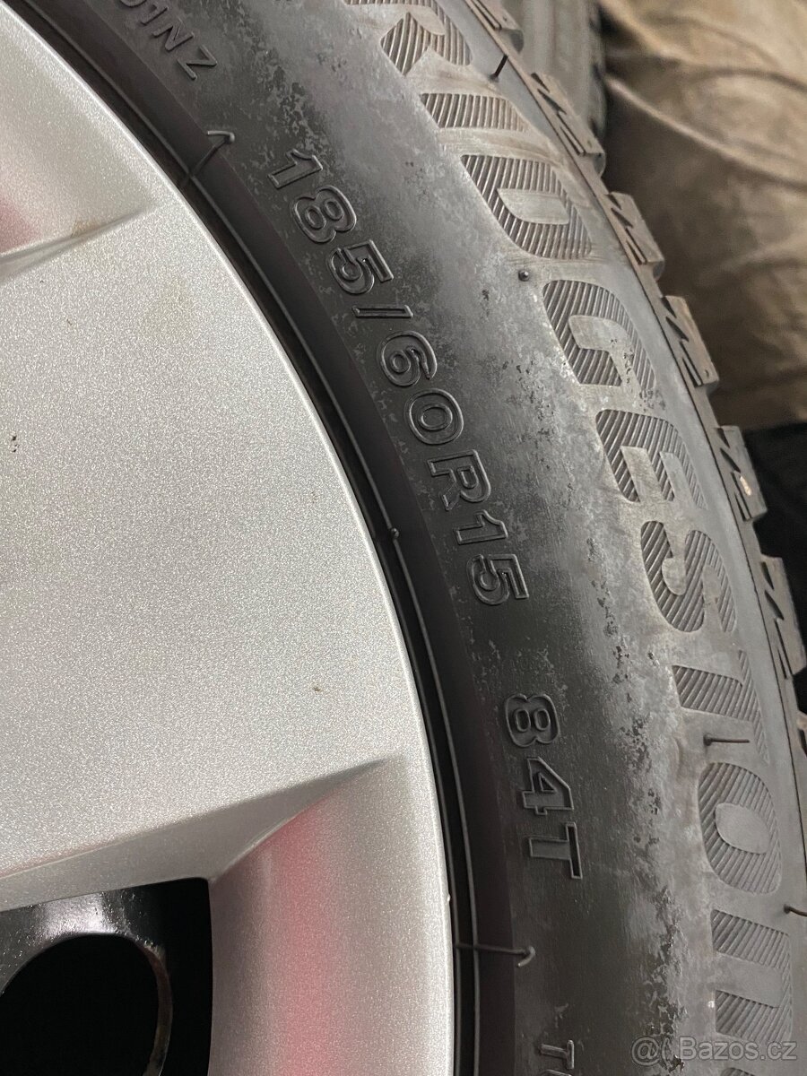 5x100 R15 6J ET38 Škoda Fabia + 185/60 R15 - 10