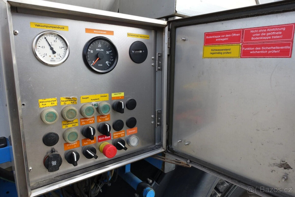 Eur6 fekál 10m3 MAN - 10