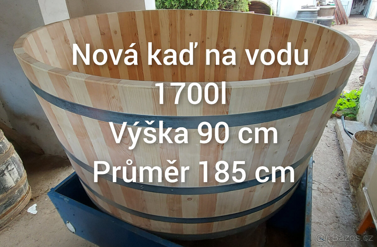 Sudy a kádě na vodu od 100l - 2100l - 10