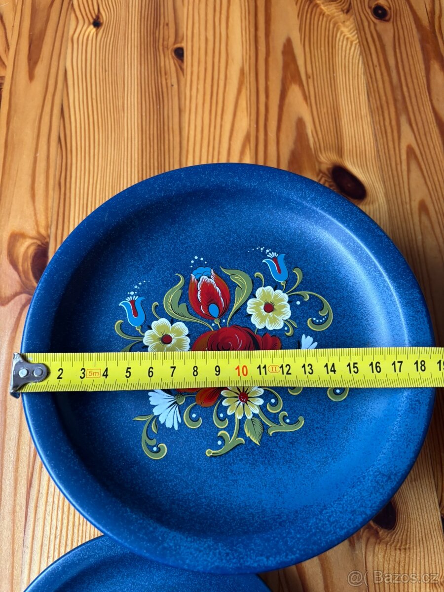 Retro sada modrá - 10