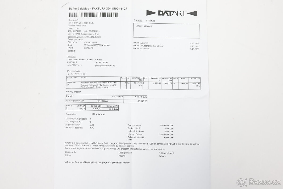 Sony PlayStation 5 Pro 2TB + 2x ovladač - 10