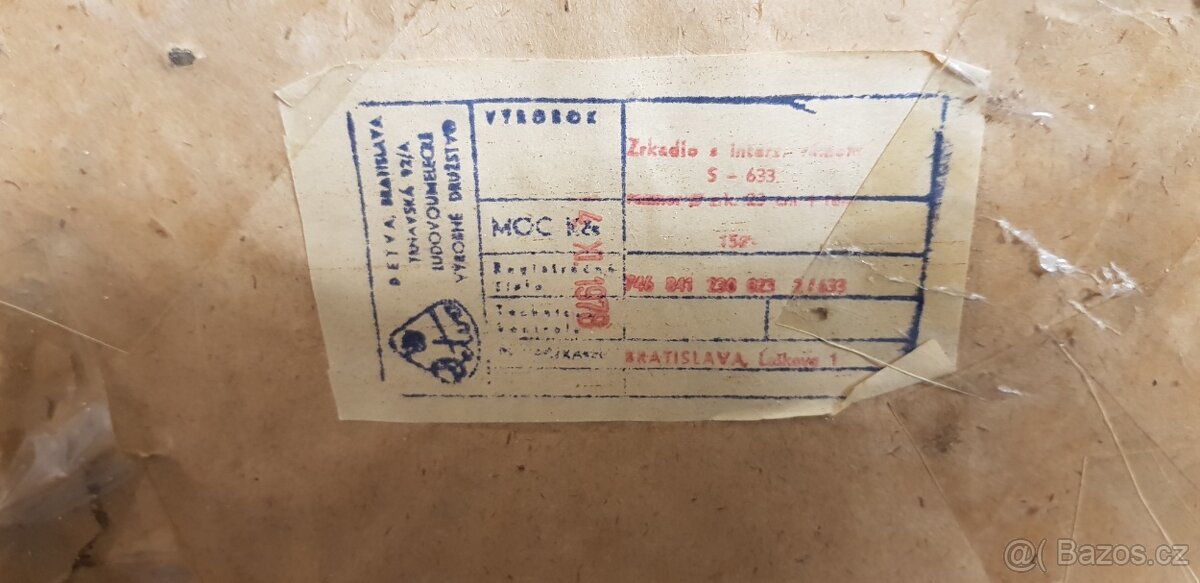 Retro zrcadlo Čssr - 10