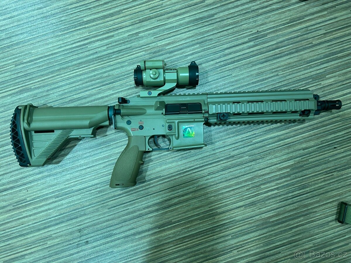 Airsoftová zbraň EC-102DE 9" - písková - 10