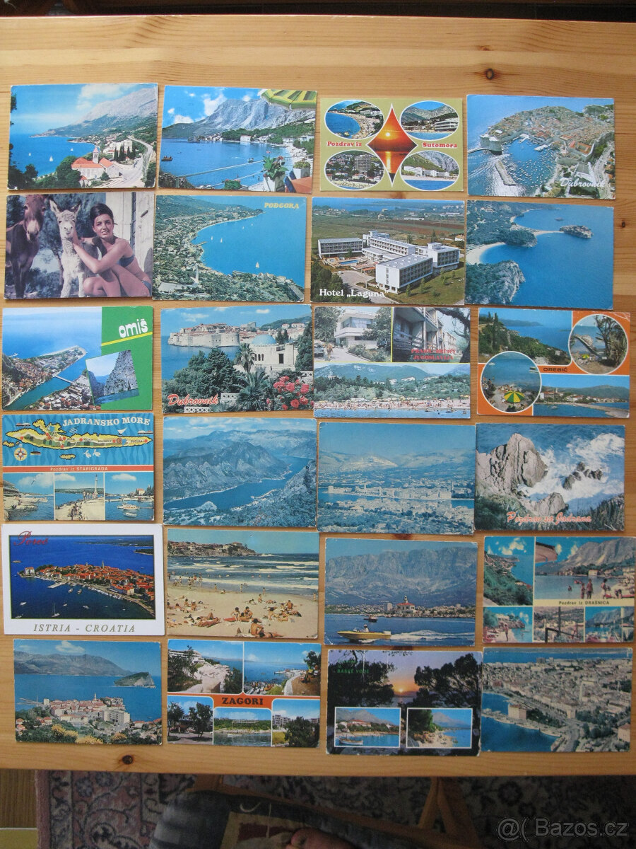 Pohlednice měst a obcí se známkama - 10