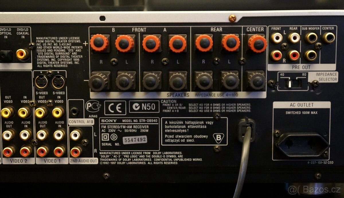 Sony STR DB 940 QS - 10