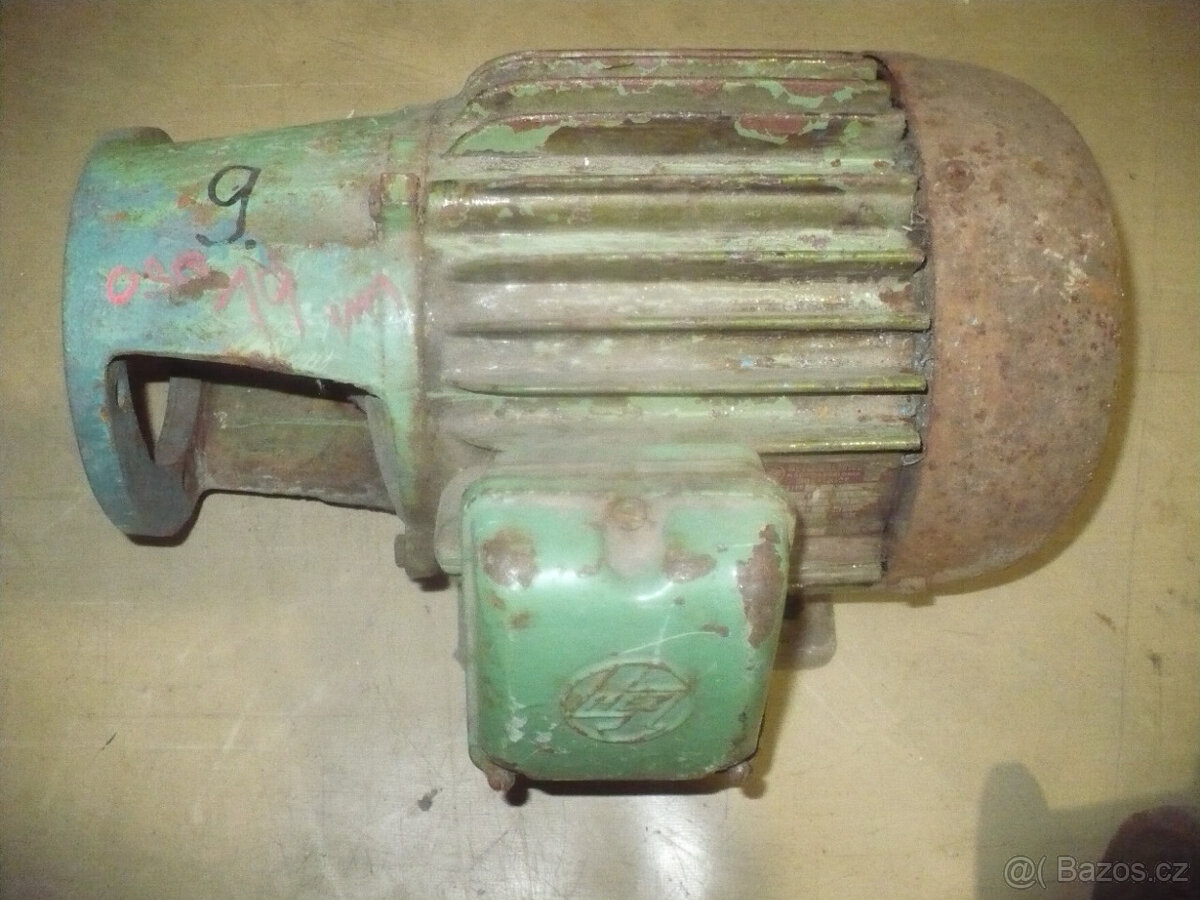 elektromotory,kompresor,ložiskové osy,kabely - 10