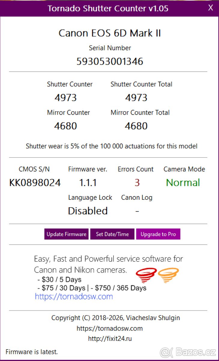 Canon EOS 6D II + 2x objektiv - 10