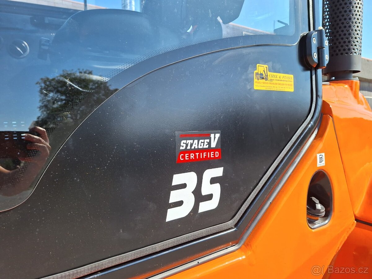 Terénní vysokozdvižný vozík HC CPCD 35 T – zánovní - 10