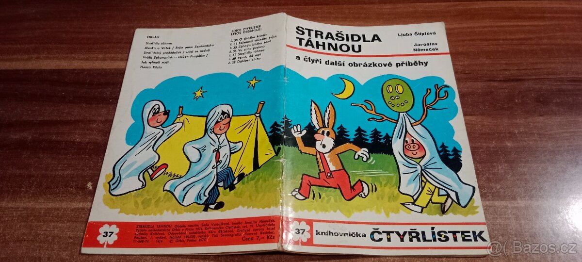 Čtyřlístek č.33 - 38. Ročník 1974. - 10