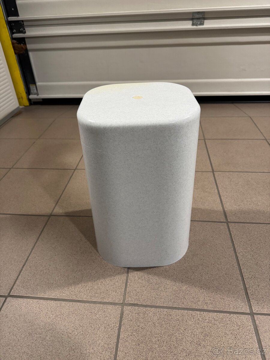 RETRO nášlapný koš 25 L - bílý TOP STAV - 10