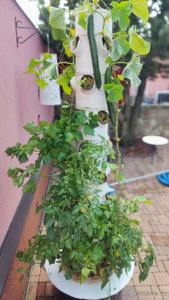 Hydroponicka věž - 7 pater - 10