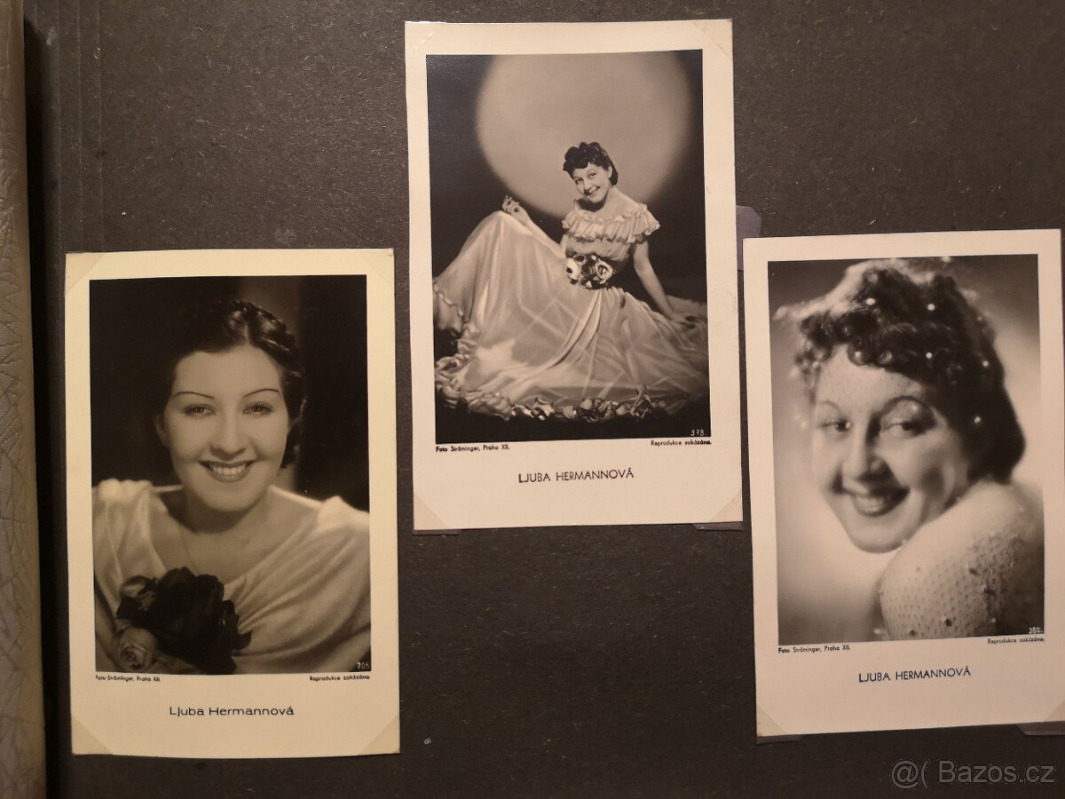 Fotografie herců a významných osobností - sbírka - 10