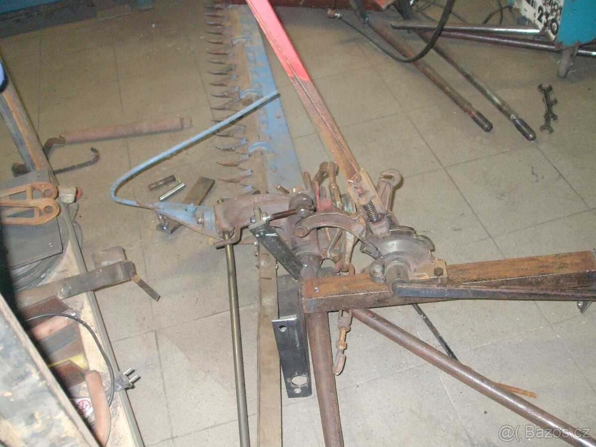 zetor 15 úhlová převodovka a boční kosa - 10