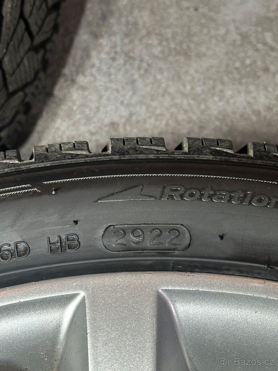 ALU Kola ŠKODA 5x112 R19 TRINIT Zánovní Zimní Pneu 235/40/19 - 10